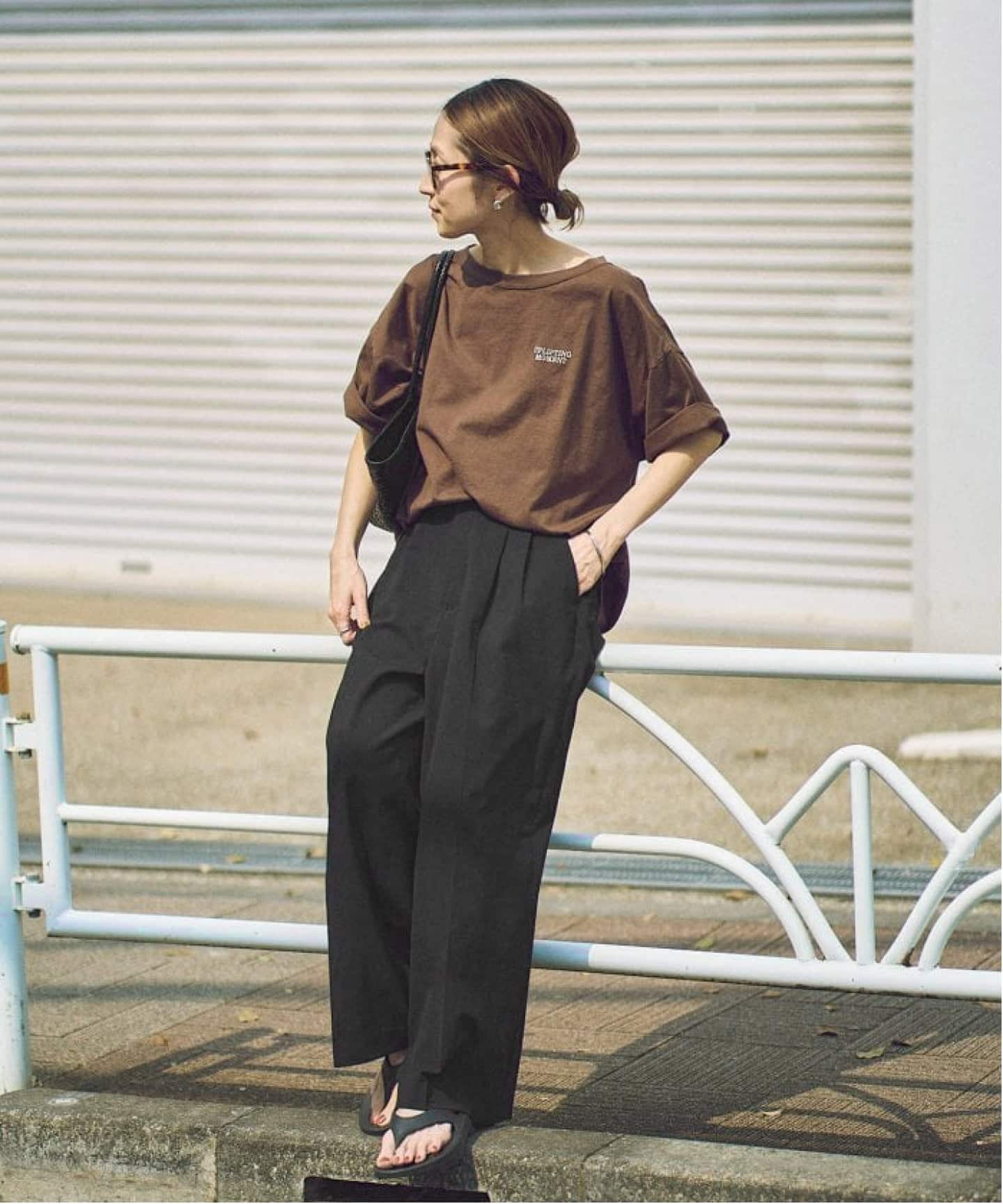 framework ウォッシャブルTWタックワイドパンツ　36 FRAMeWORK｜≪WEB限定追加≫ウォッシャブルTWタックワイドパンツ