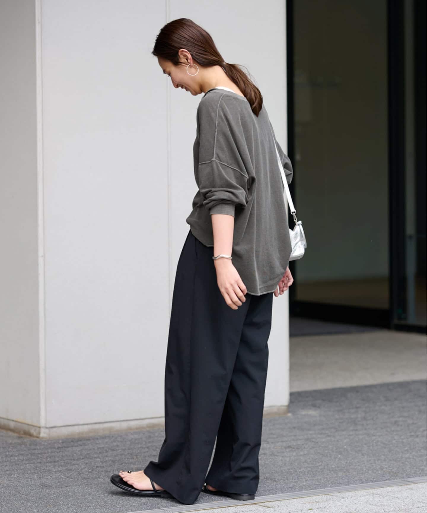 ≪追加≫ウォッシャブルTWタックワイドパンツ2（スラックス