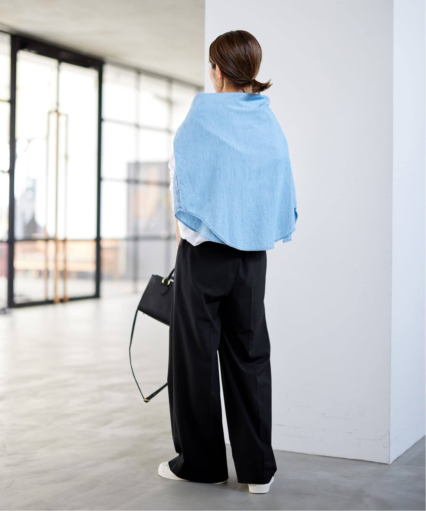 ≪追加≫ウォッシャブルTWタックワイドパンツ2（スラックス