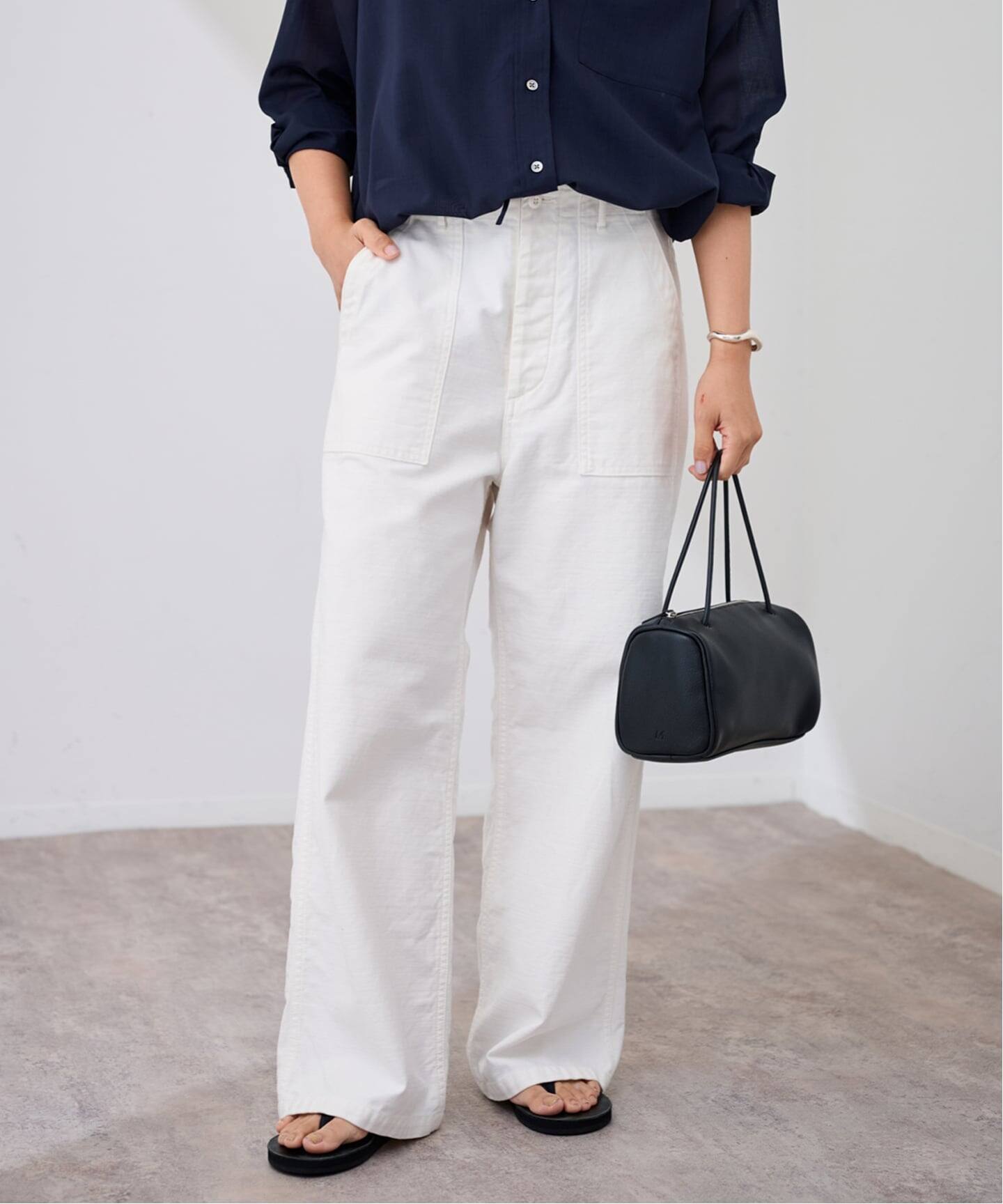 BEIGE, ベイジ 4 【洗える】SENTIER / バックサテンジョグパンツ BEIGE, ベイジ 4 【洗える】SENTIER / バックサテンジョグパンツ