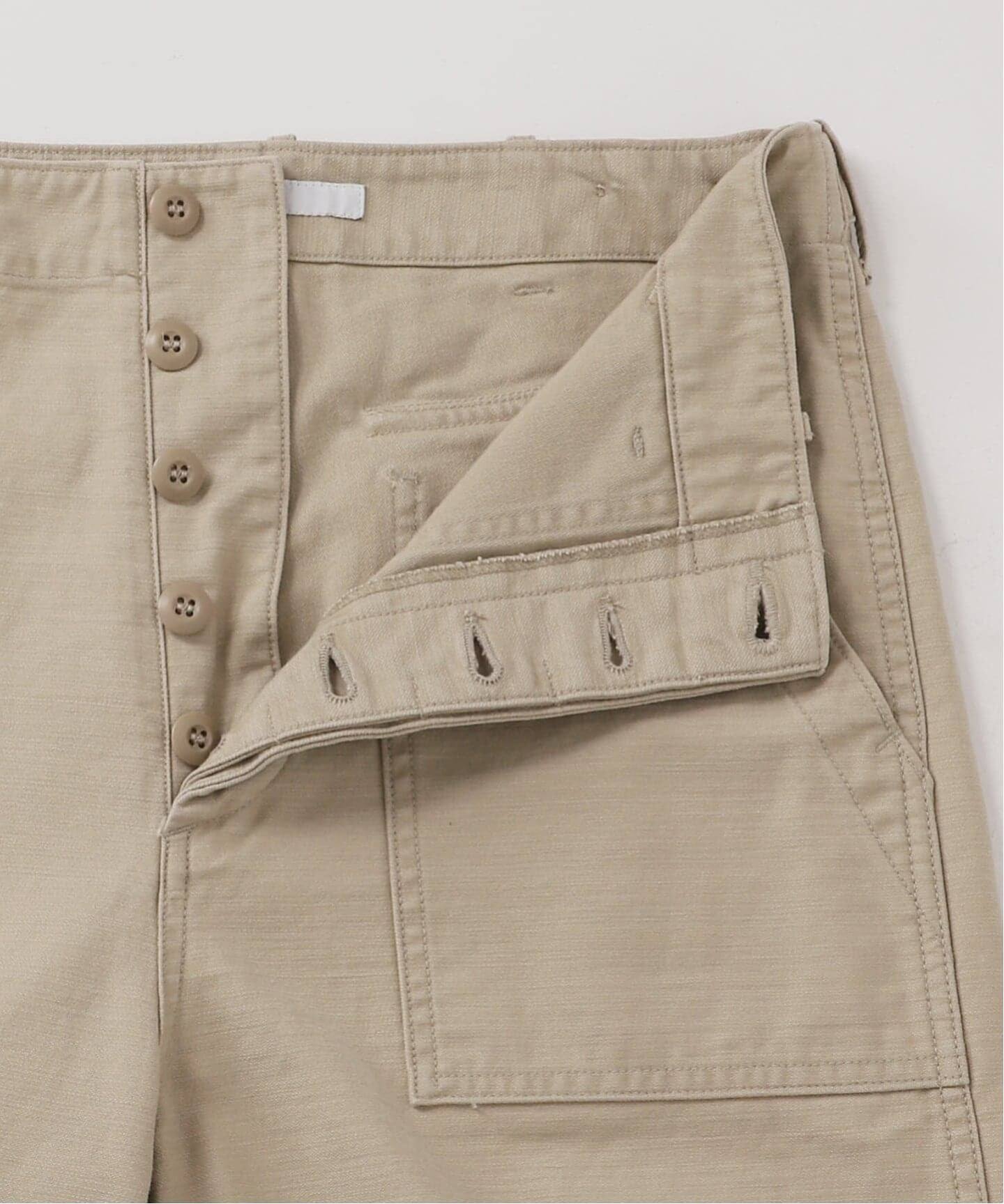 ≪追加≫ミリタリースラブバックサテンベイカーパンツ 2（カーゴパンツ