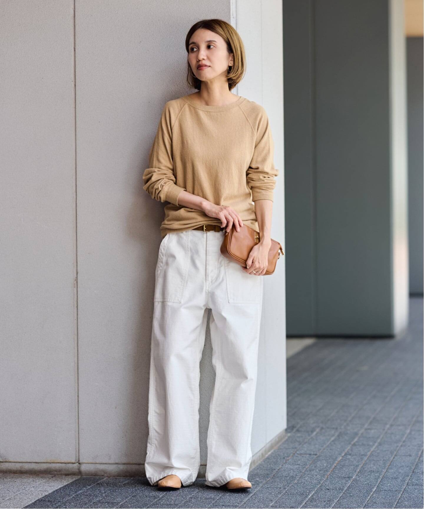 ≪追加≫ミリタリースラブバックサテンベイカーパンツ3（カーゴパンツ