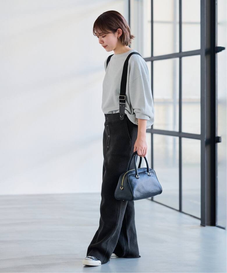 ワッフルサスペンダー付きパンツ（その他パンツ）｜FRAMeWORK  