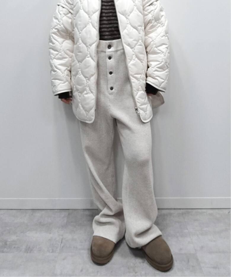 ワッフルサスペンダー付きパンツ（その他パンツ）｜FRAMeWORK  