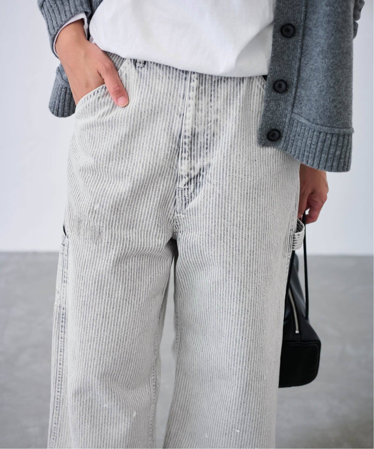 ブリーチリペアヒッコリーパンツ（その他パンツ）｜FRAMeWORK