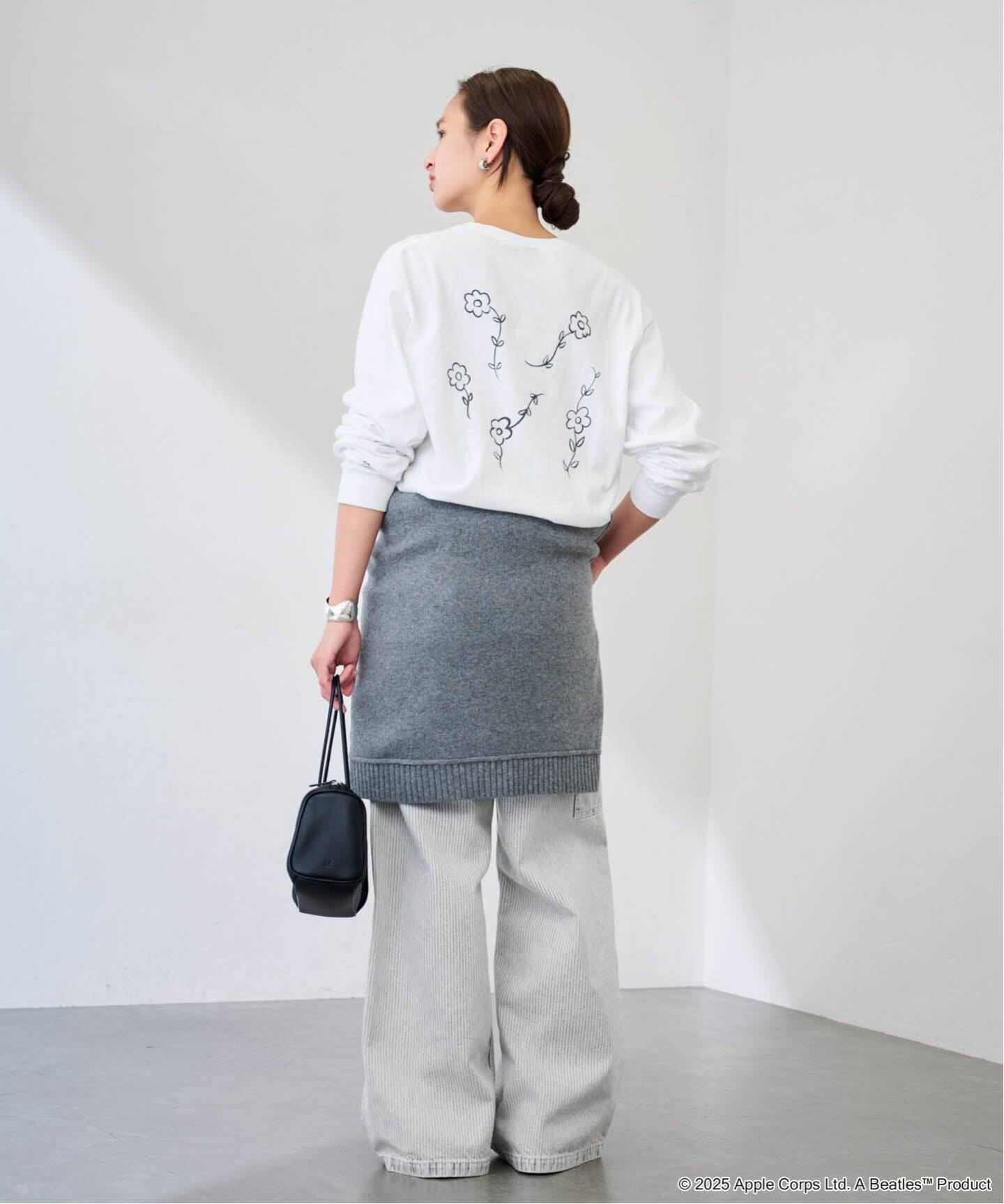 FRAMeWORK ブリーチリペアヒッコリーパンツ　グレー　40 ブリーチリペアヒッコリーパンツ（その他パンツ）｜FRAMeWORK