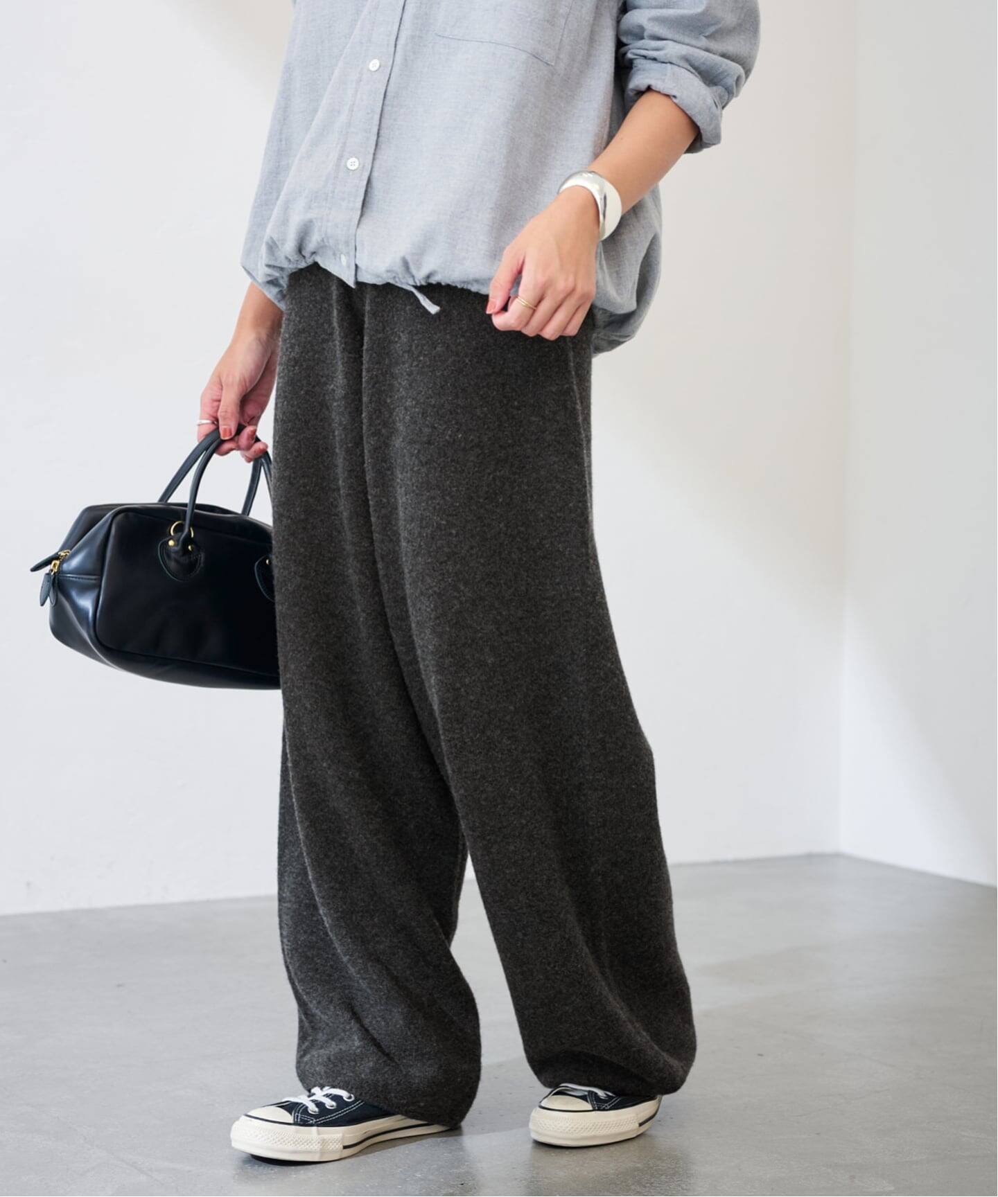 ≪追加≫圧縮ウールワイドパンツ（その他パンツ）｜FRAMeWORK