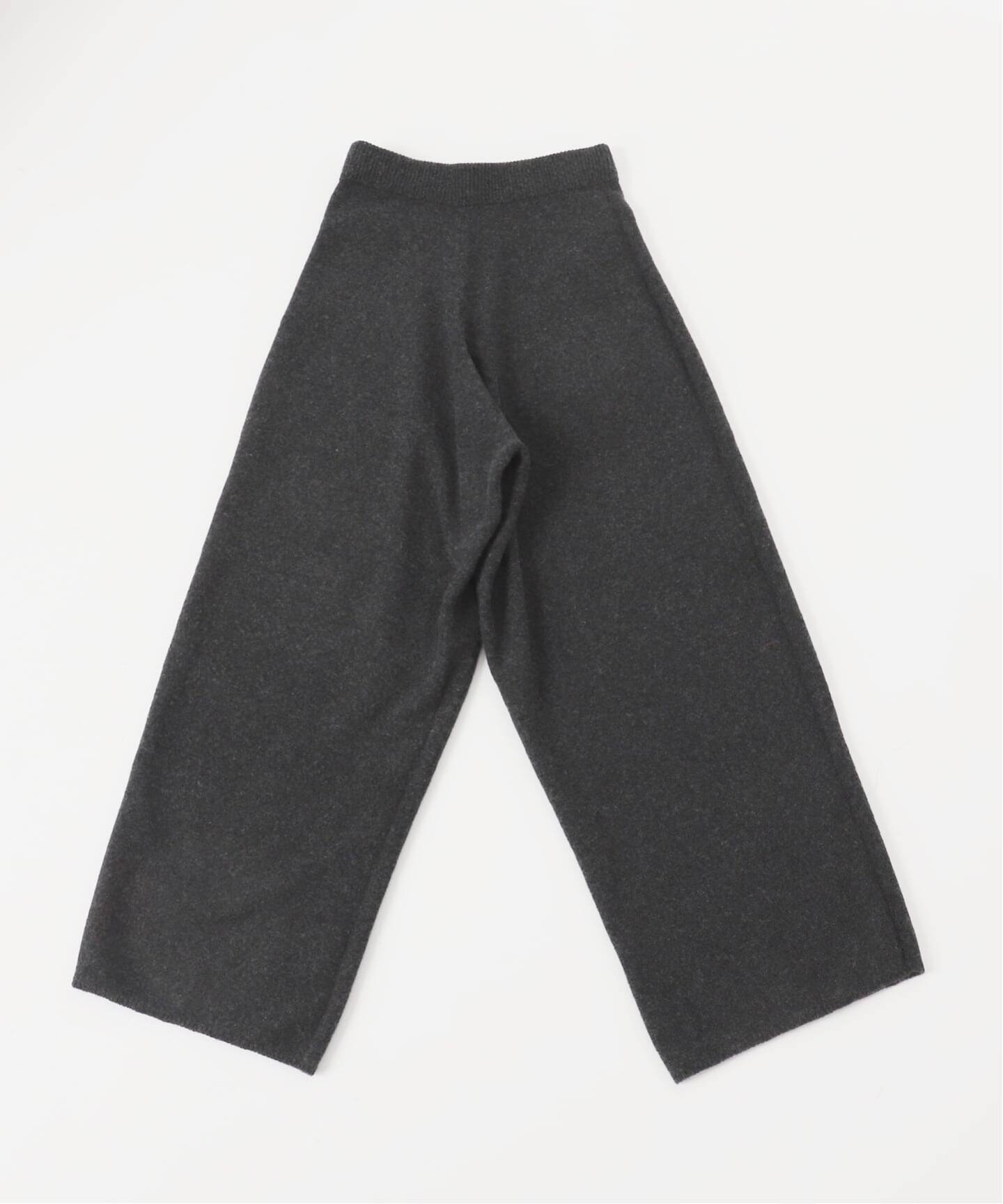 ≪追加予約≫圧縮ウールワイドパンツ（その他パンツ