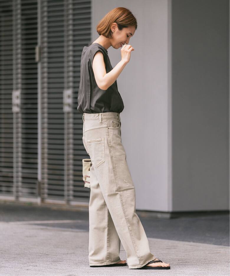 ≪追加・ベストセラー≫デニムストレートパンツ2（デニムパンツ 