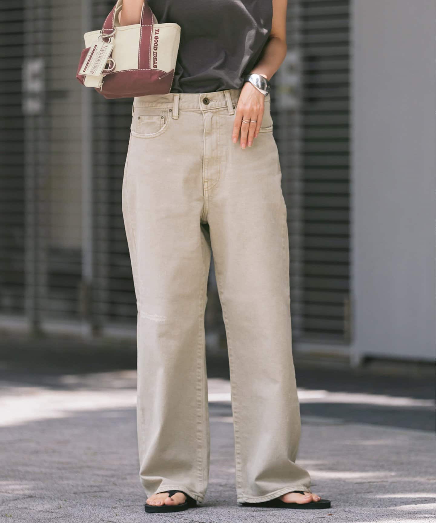 ≪追加・ベストセラー≫デニムストレートパンツ2（デニムパンツ