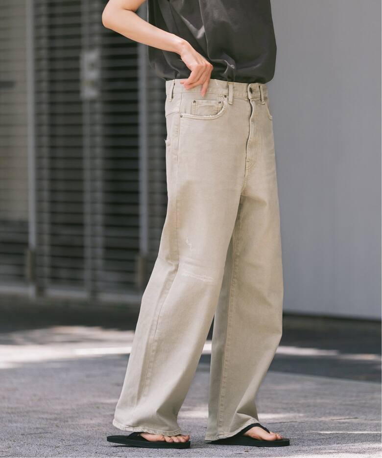 ≪追加・ベストセラー≫デニムストレートパンツ2（デニムパンツ 