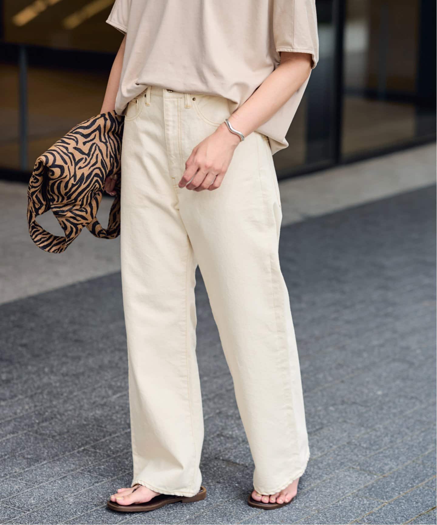 ≪ベストセラー≫デニムストレートパンツ3（デニムパンツ・ジーンズ