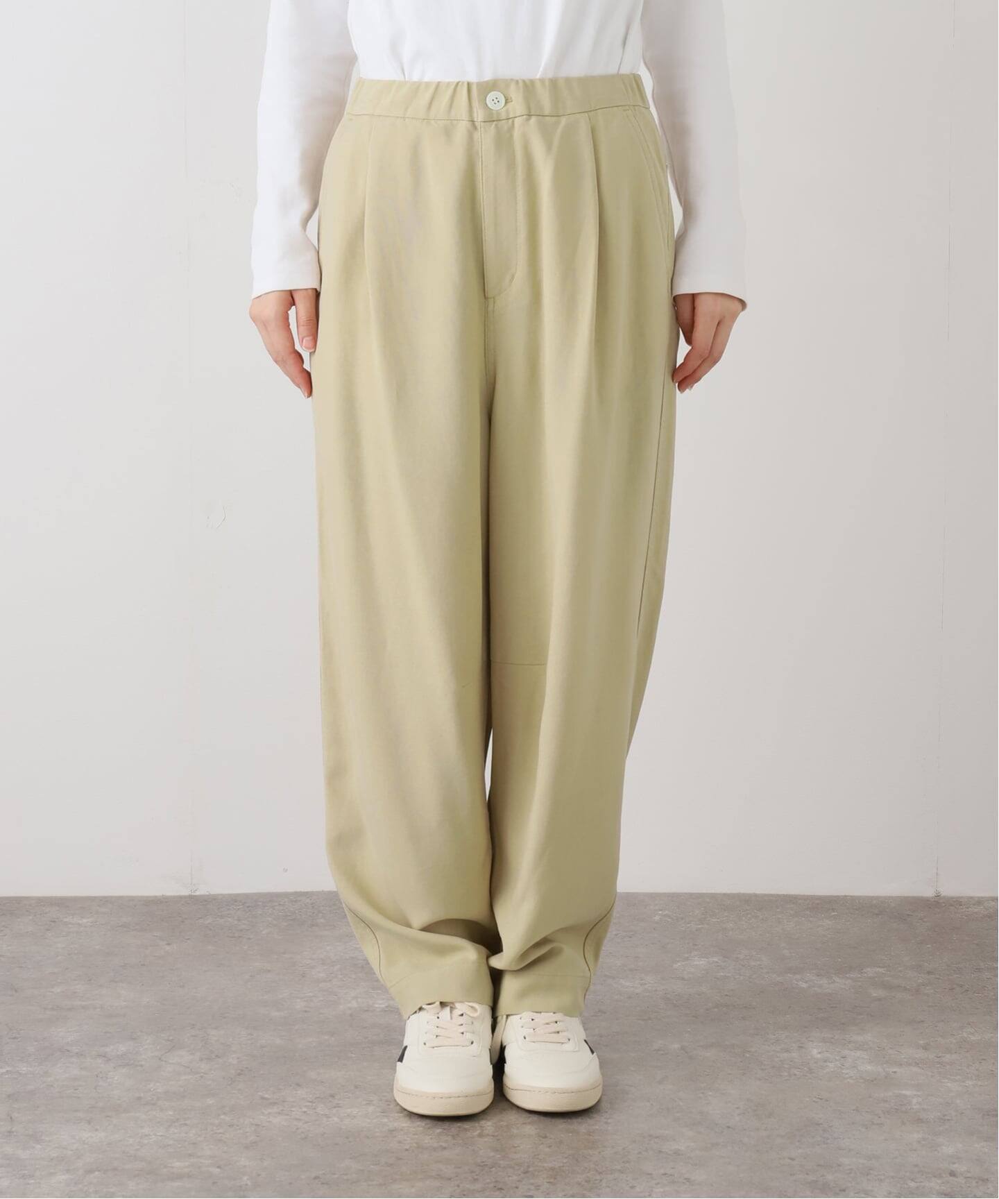 タックバレルパンツ（その他パンツ）｜FRAMeWORK（フレーム