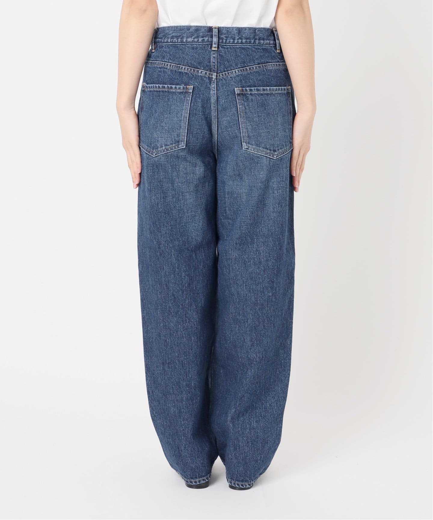 FRAMeWORK✨新品5Pストレートレッグデニム(ベージュ) 5Pストレートレッグデニムパンツ（デニムパンツ・ジーンズ