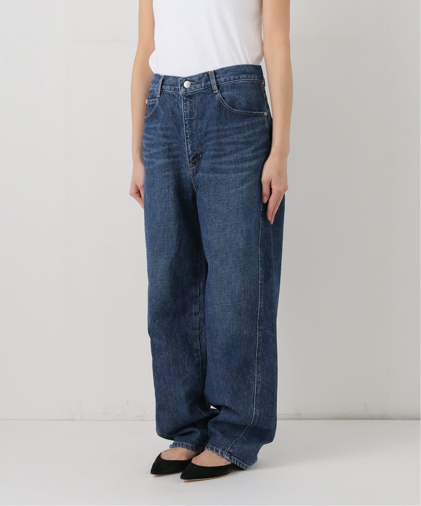 5Pストレートレッグデニムパンツ（デニムパンツ・ジーンズ