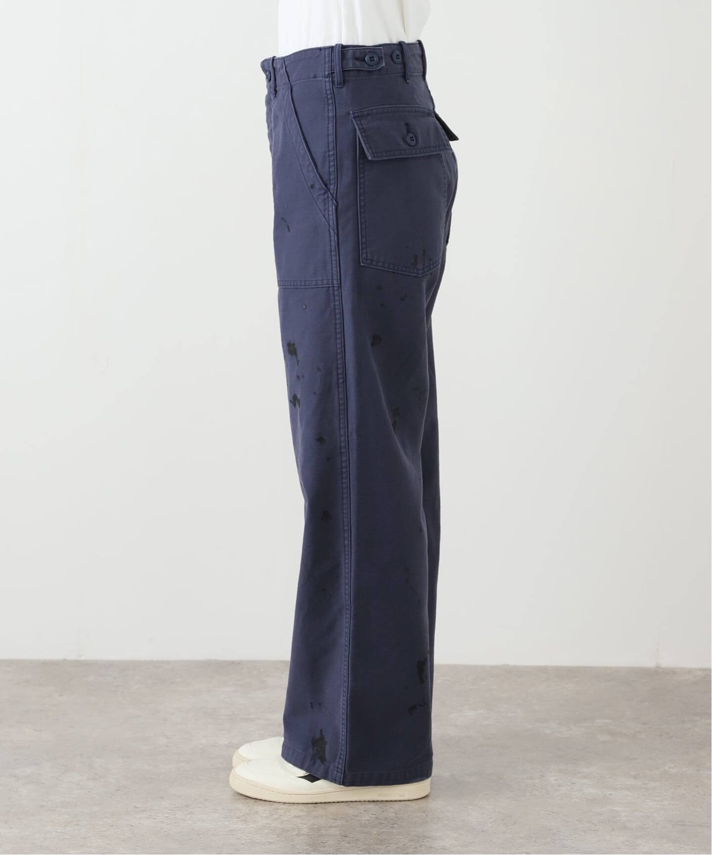 ミリタリースラブペイントベイカーパンツ（その他パンツ）｜FRAMeWORK