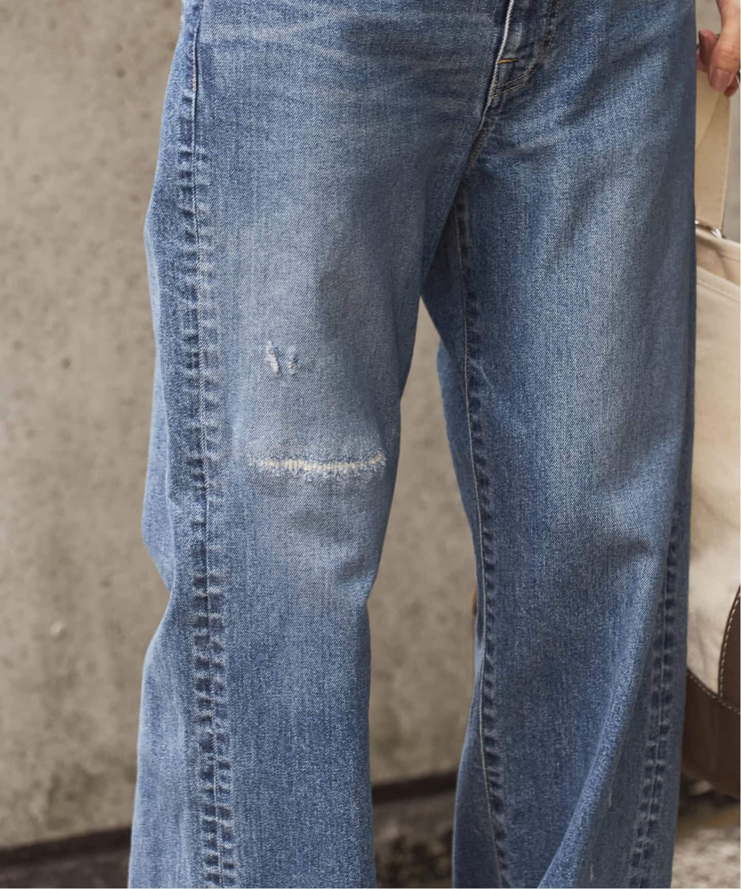 NEWデニムストレートパンツ（デニムパンツ・ジーンズ