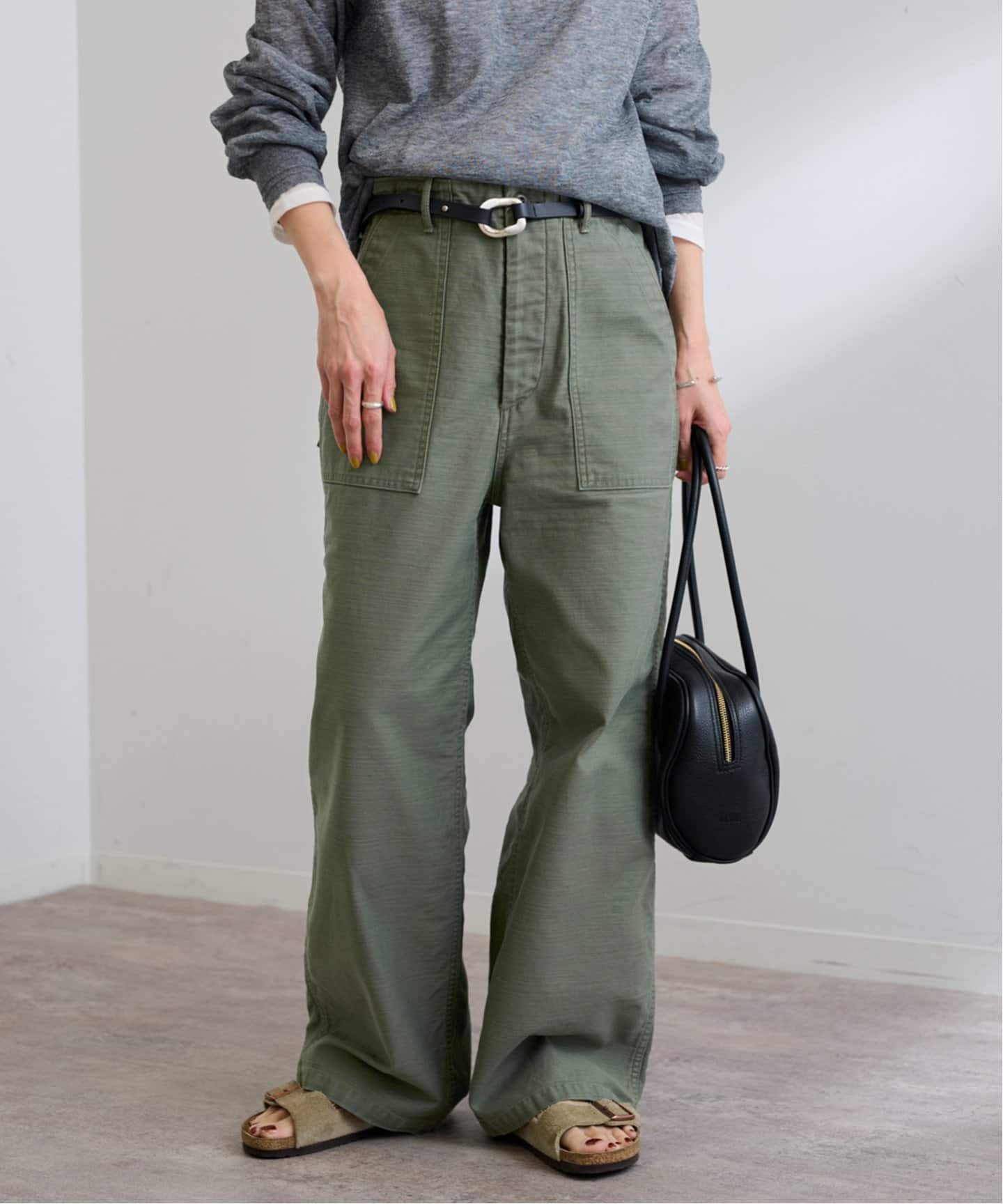 FRAMeWORK ベイカーパンツ ≪追加≫バックサテンベイカーパンツ2（カーゴパンツ