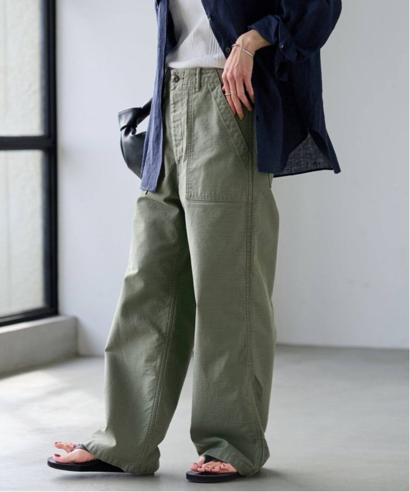 FRAMeWORK ジョンブル　バックサテンHWベイカーパンツ FRAMeWORK JOHNBULL ジョンブル バックサテンHWベイカーパンツ