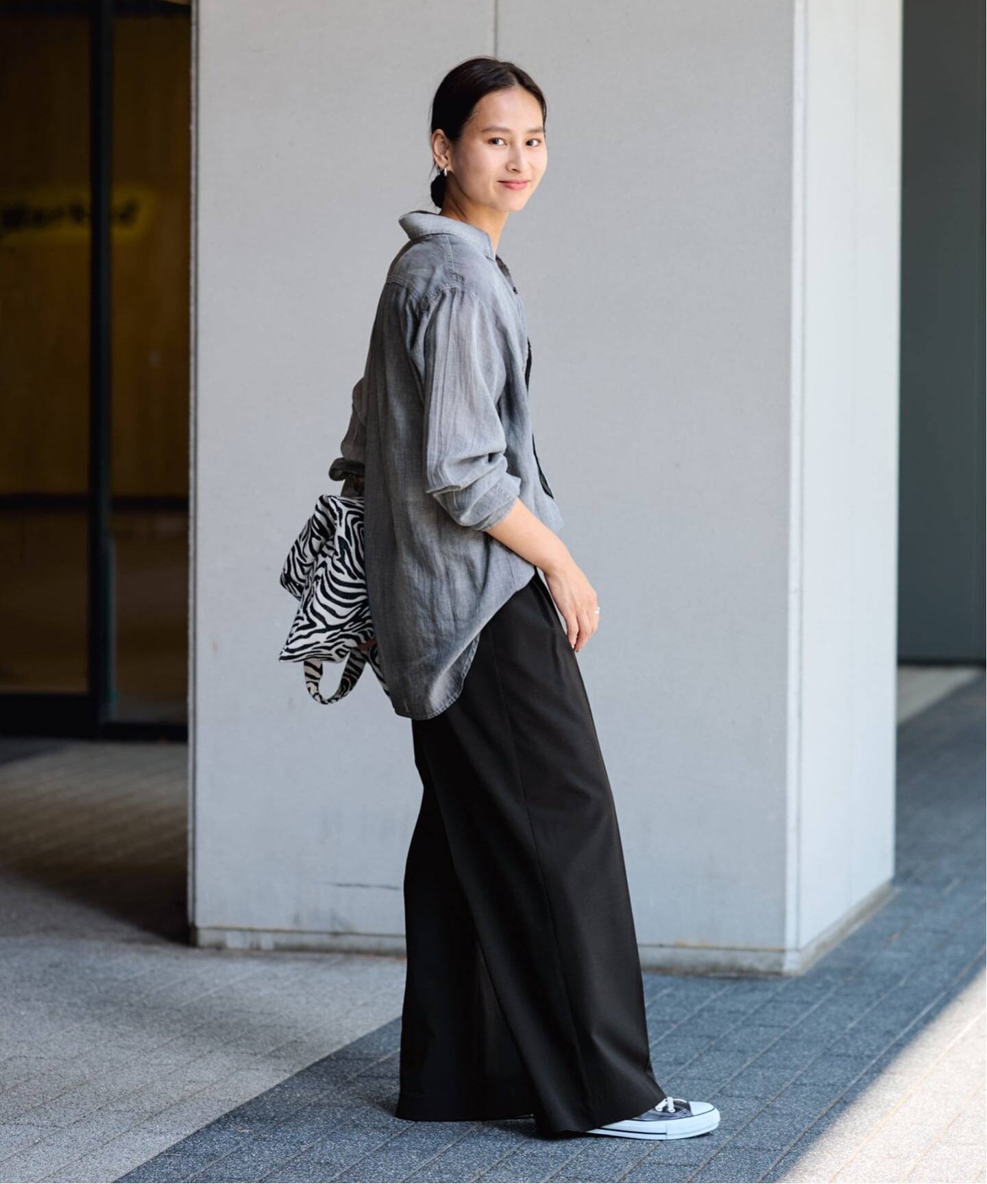 FRAMeWORK ウォッシャブルTWタックワイドパンツ 34 ≪WEB限定追加≫ウォッシャブルTWタックワイドパンツ（スラックス