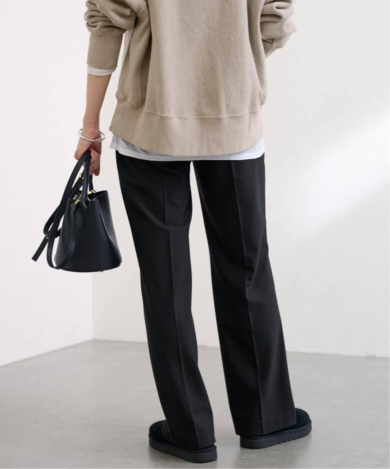 ≪WEB先行 / 追加≫裏起毛フレアパンツ（スラックス）｜FRAMeWORK  