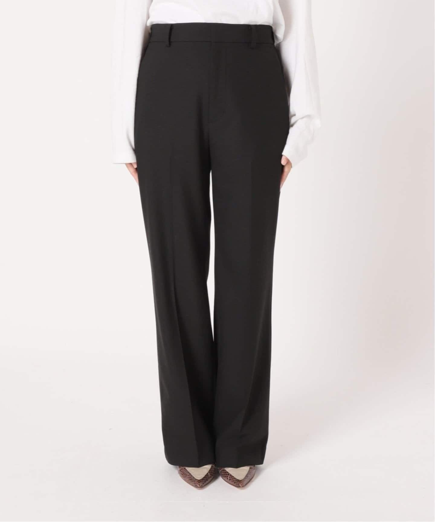 ≪WEB先行 / 追加≫裏起毛フレアパンツ（スラックス）｜FRAMeWORK