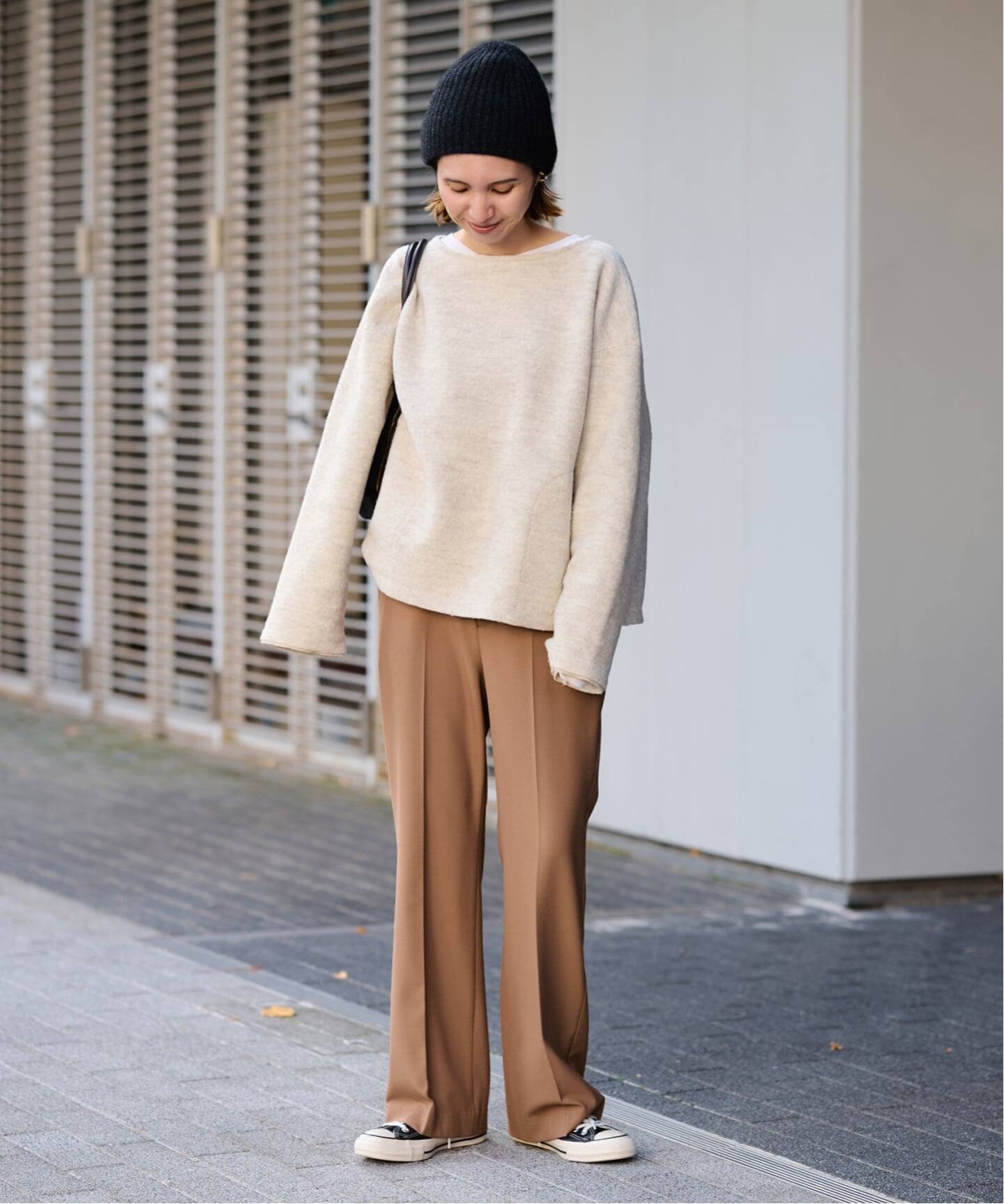 美品✨2023年 フォクシー ニットパンツ バレリーナ ゆったり大きめ