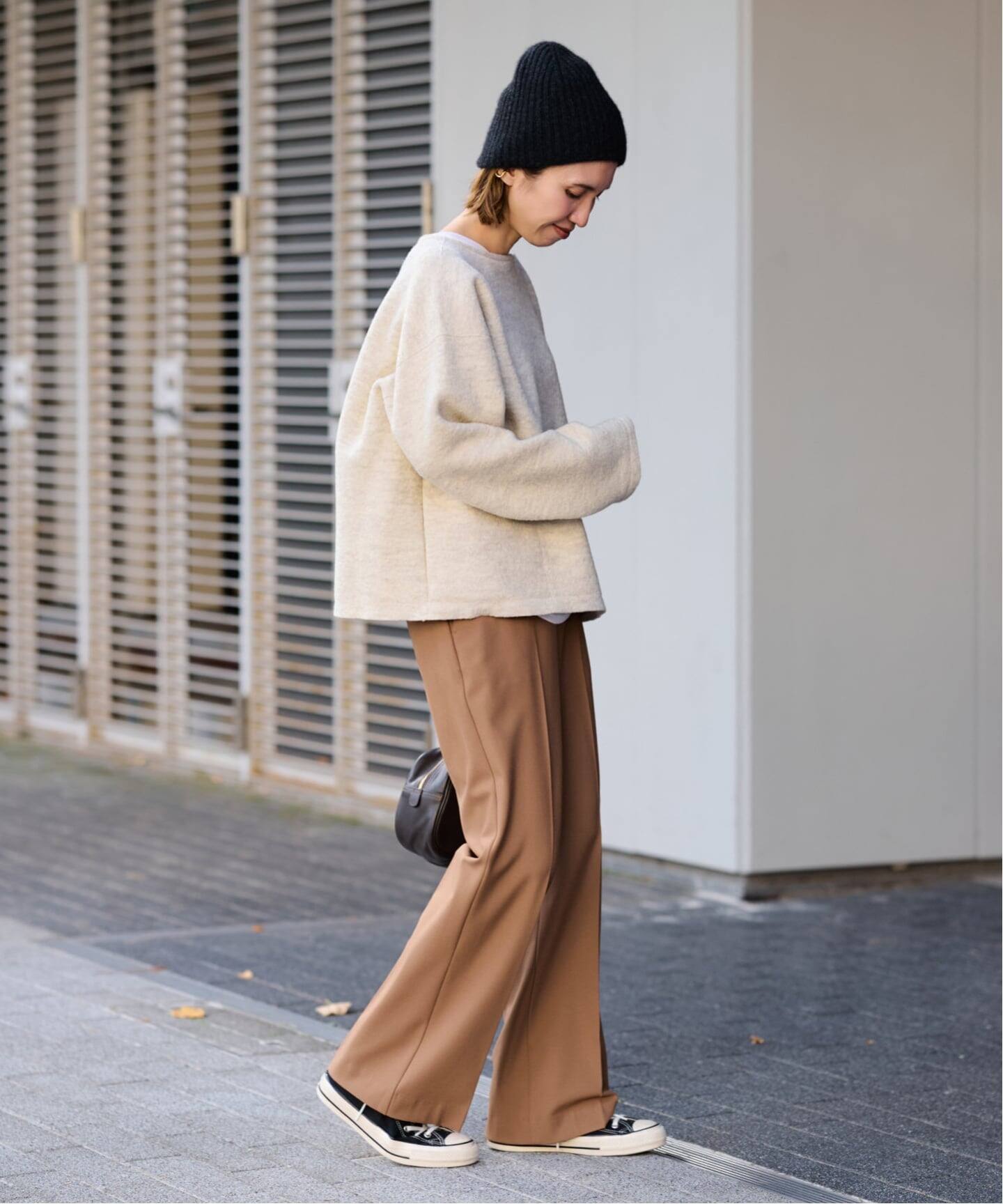 ≪追加≫裏起毛フレアパンツ 4（スラックス）｜FRAMeWORK（フレーム