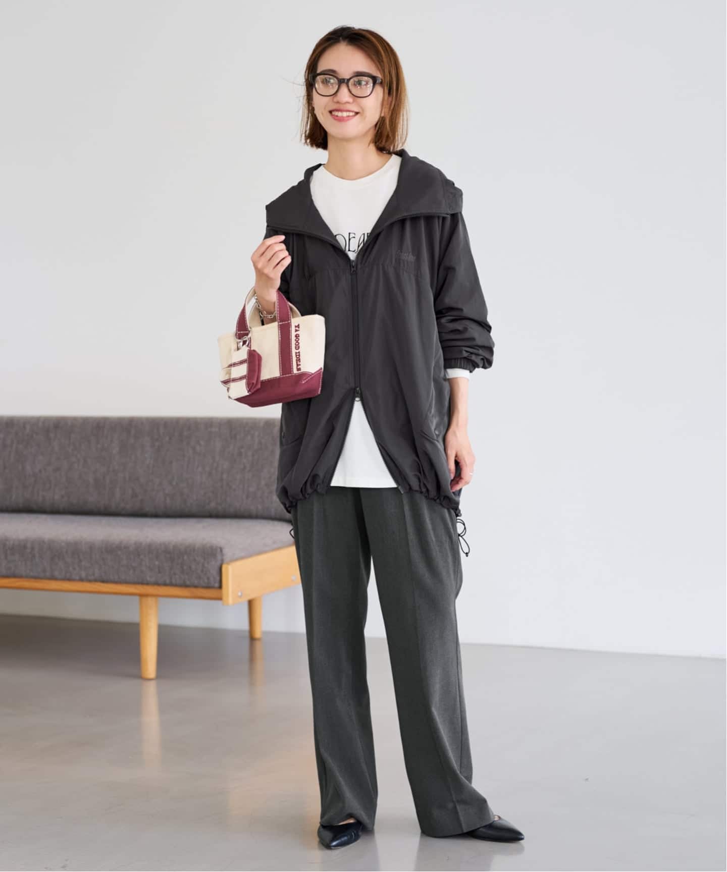 ≪追加≫裏起毛フレアパンツ 5（スラックス）｜FRAMeWORK（フレーム