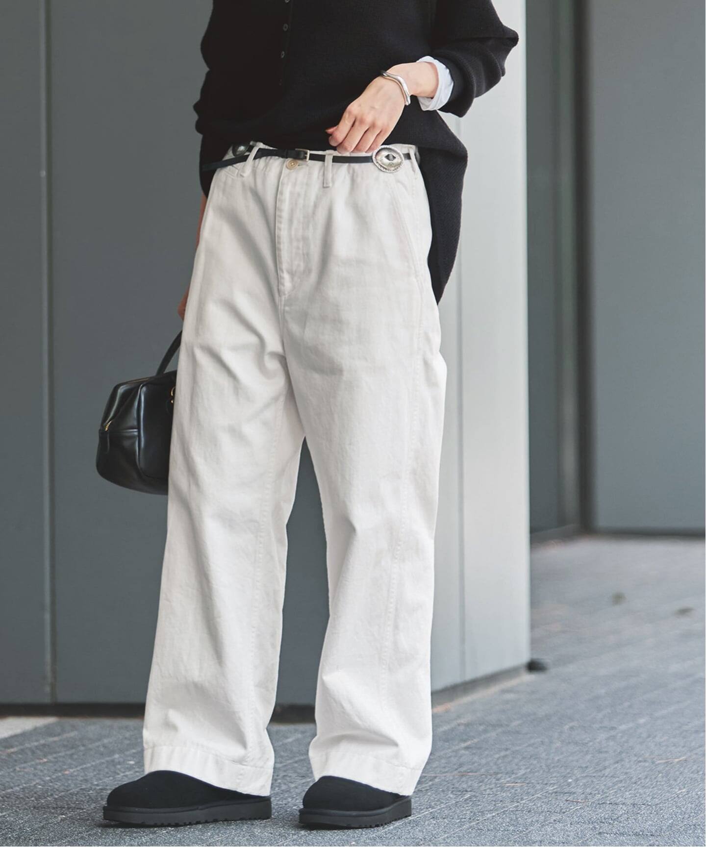 FRAMeWORK Overサイズチノパンツ ≪追加≫OVER SIZED CHINO パンツ(チノパンツ)|FRAMeWORK
