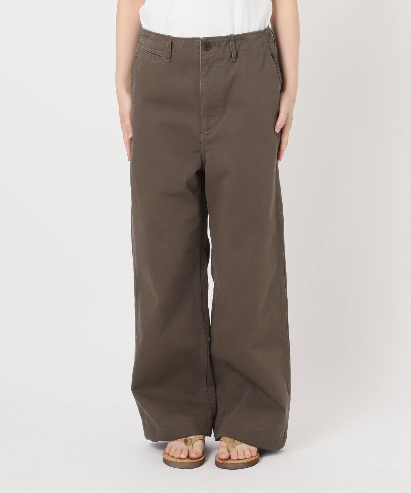 今期2024年春　FRAMe WORK フレイムワーク チノパン　36 ≪追加予約≫OVER SIZED CHINO パンツ（チノパンツ）｜FRAMeWORK