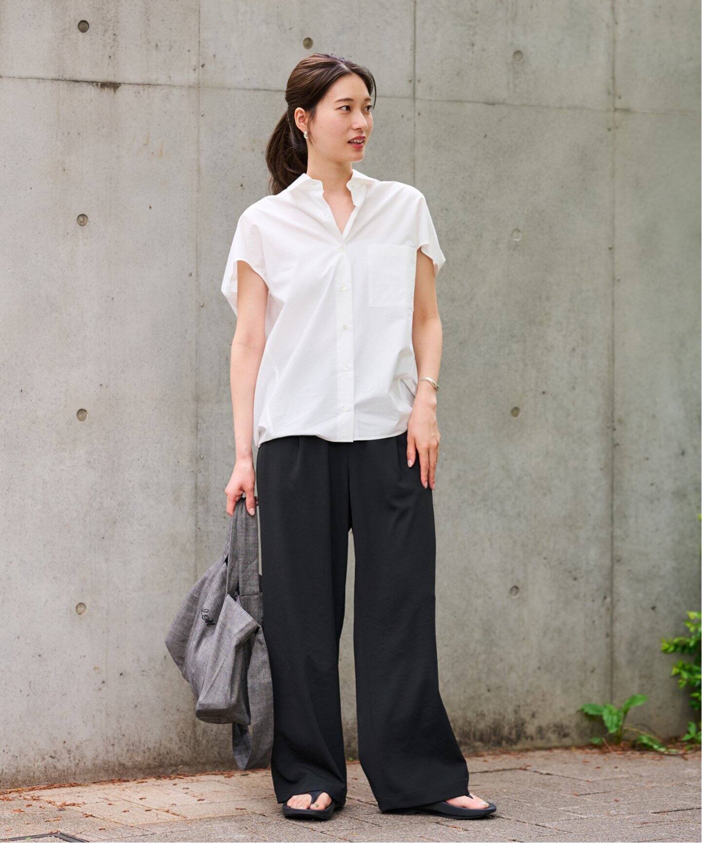 ≪追加≫ 手洗い可 / ポリエステルツイルリラックスパンツ 2
