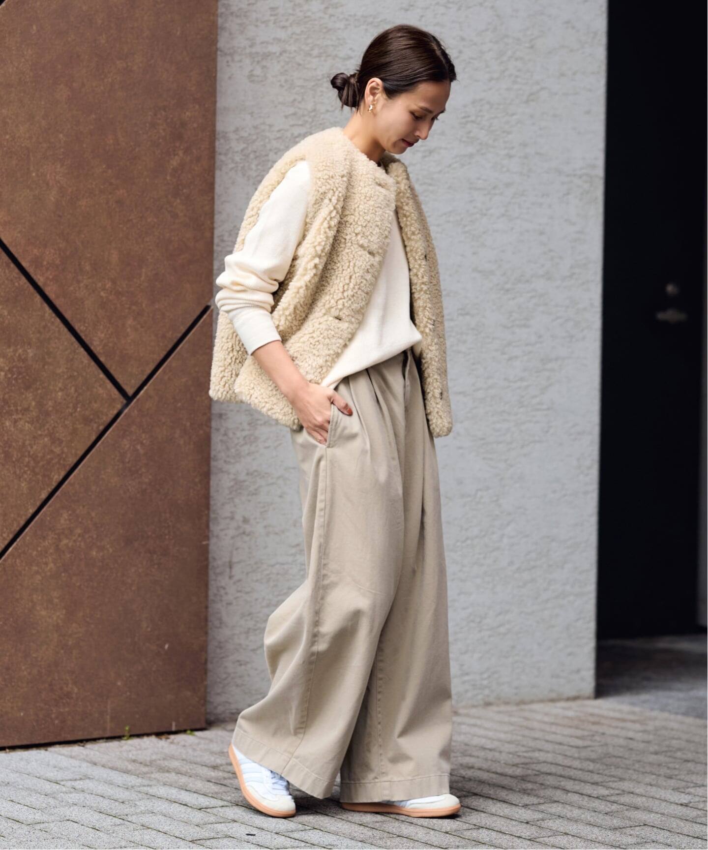 CHINO SLOUCHY パンツ（チノパンツ）｜FRAMeWORK（フレームワーク）の