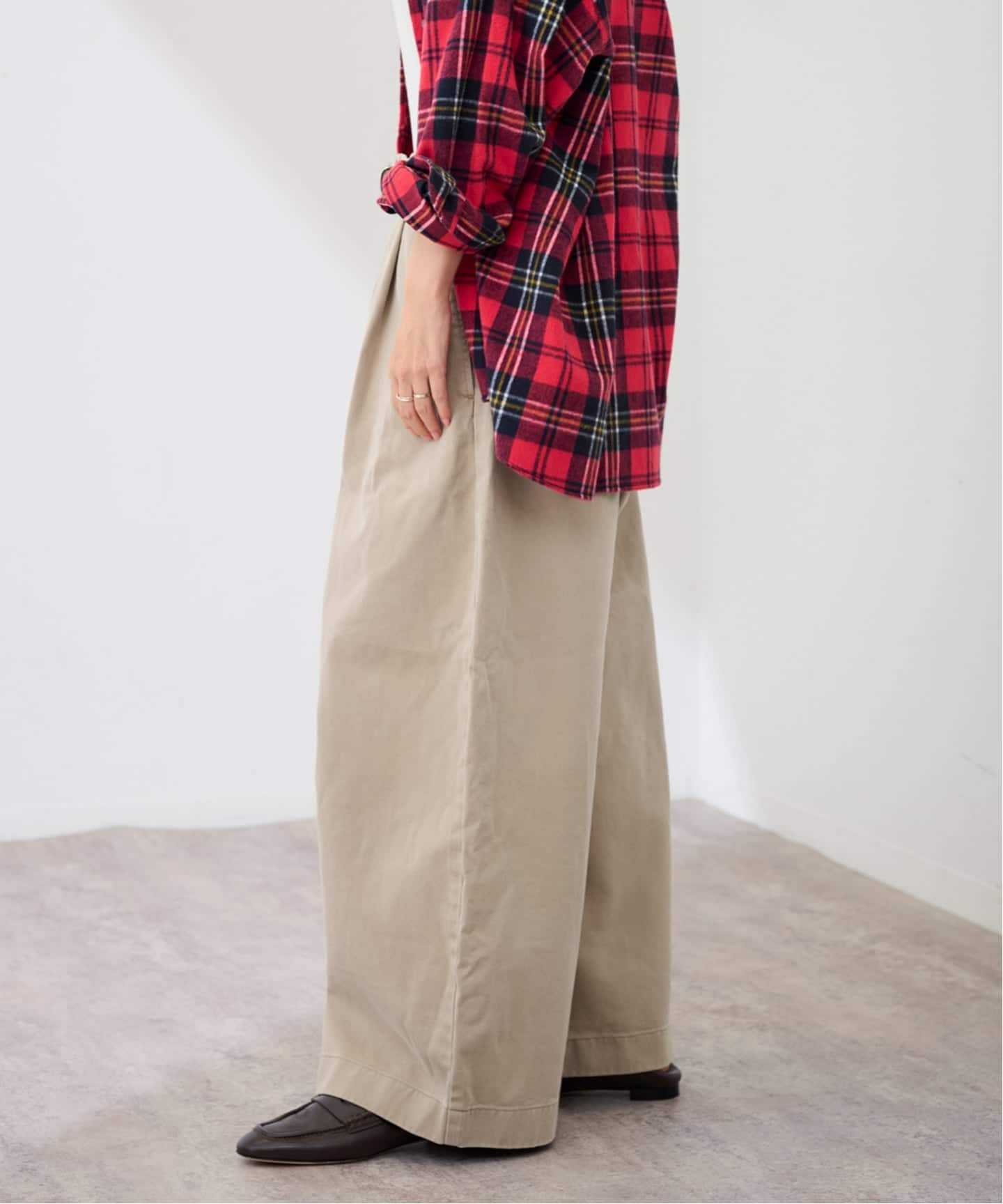≪予約≫CHINO SLOUCHY パンツ（チノパンツ）｜FRAMeWORK