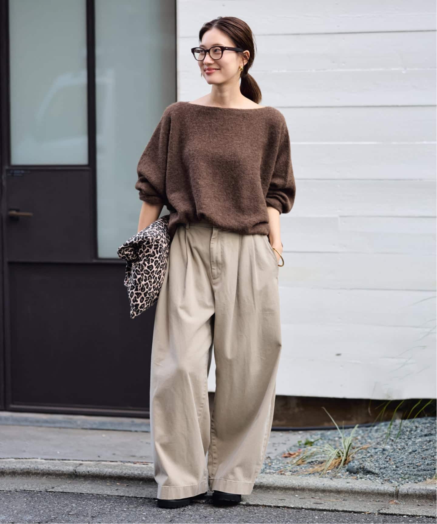 CHINO SLOUCHY パンツ（チノパンツ）｜FRAMeWORK（フレームワーク）の