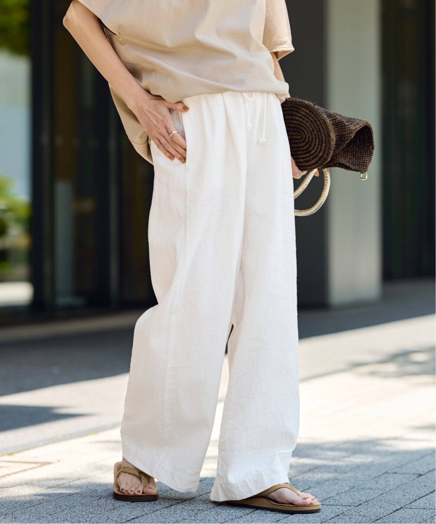 FRAMeWORK コットンレースパンツ 中古】フレームワーク Framework 25SS