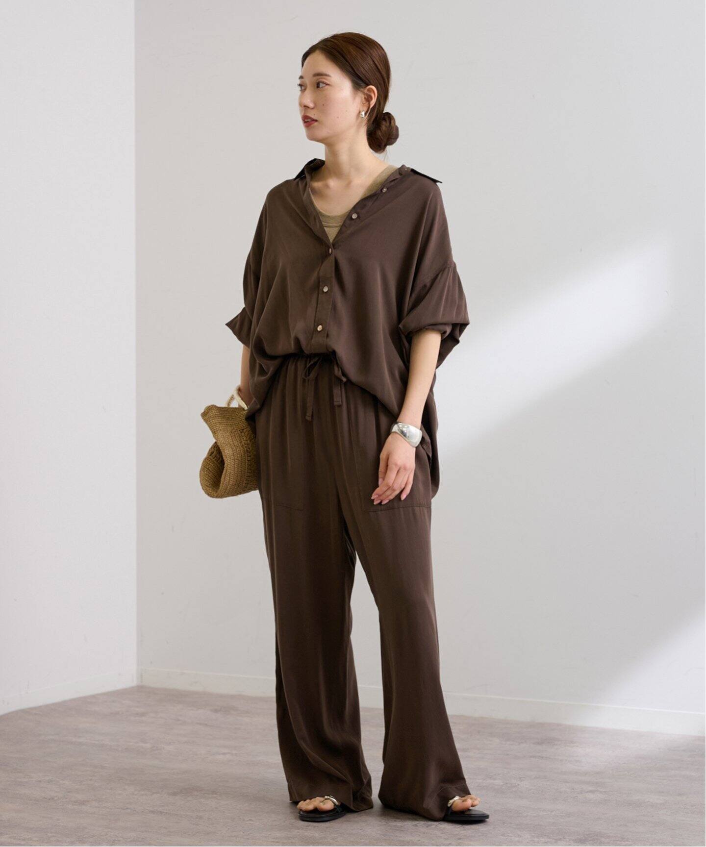 キュプラスパンツイルイージーパンツ（その他パンツ）｜FRAMeWORK