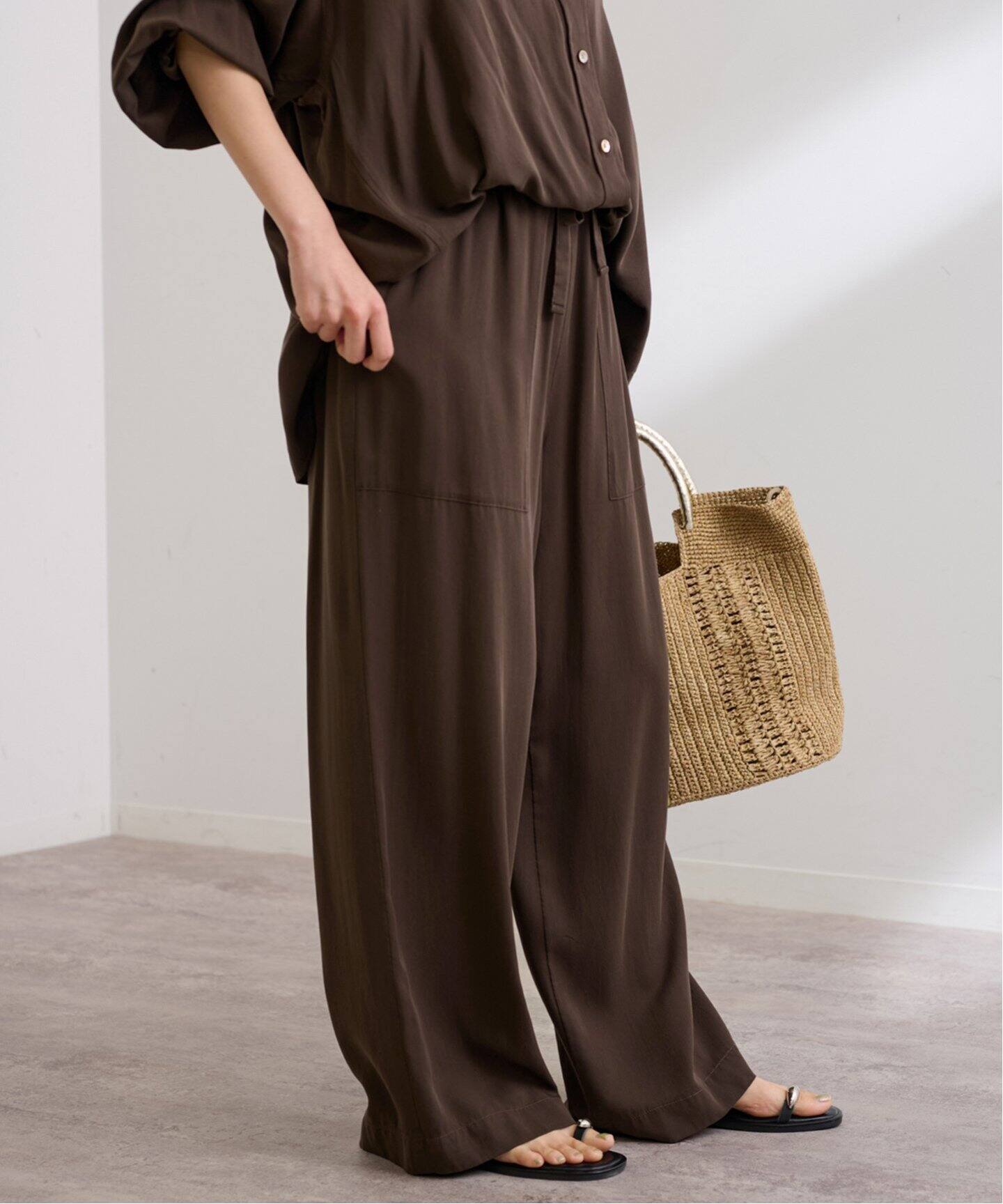 キュプラスパンツイルイージーパンツ（その他パンツ）｜FRAMeWORK