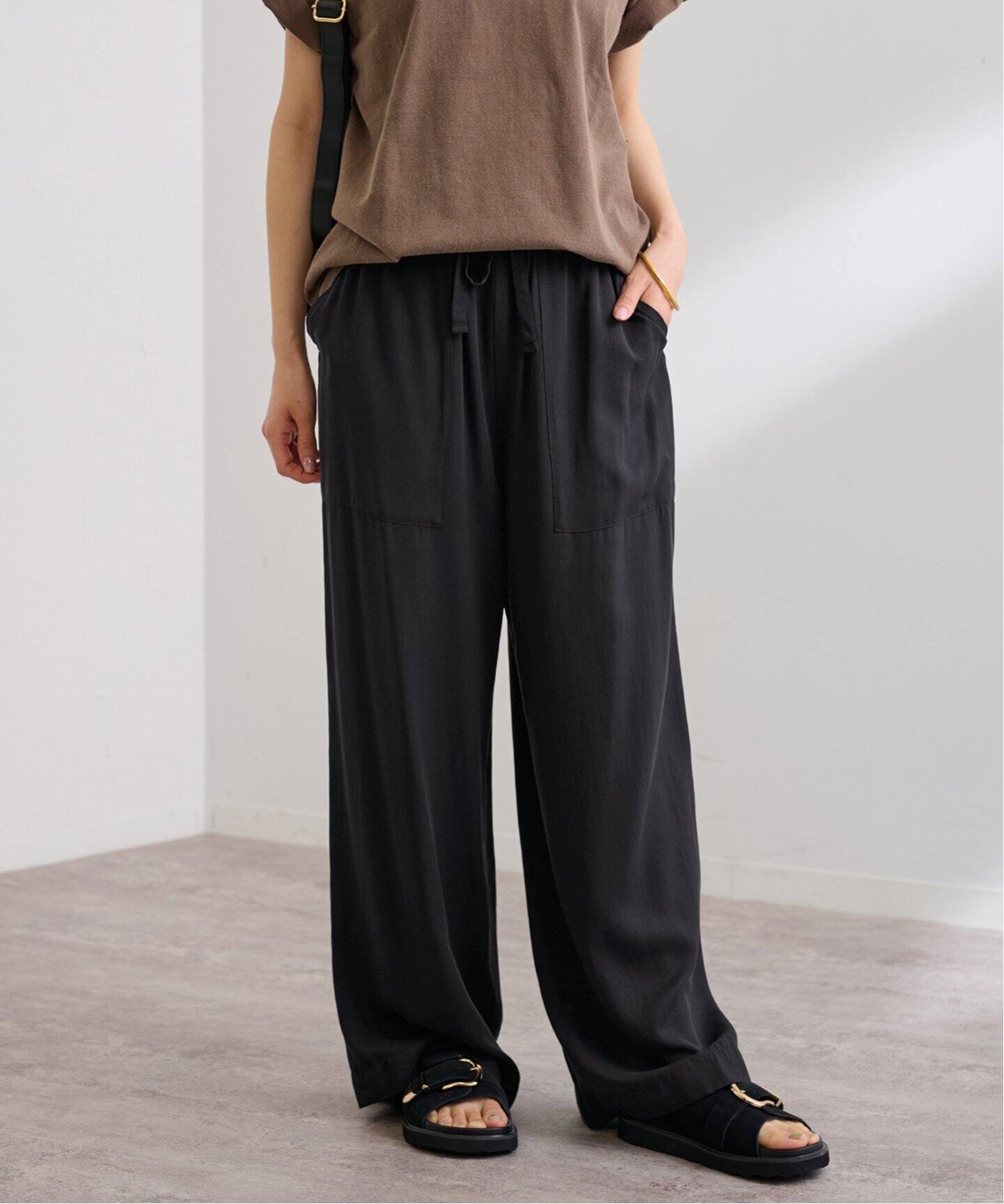 キュプラスパンツイルイージーパンツ（その他パンツ