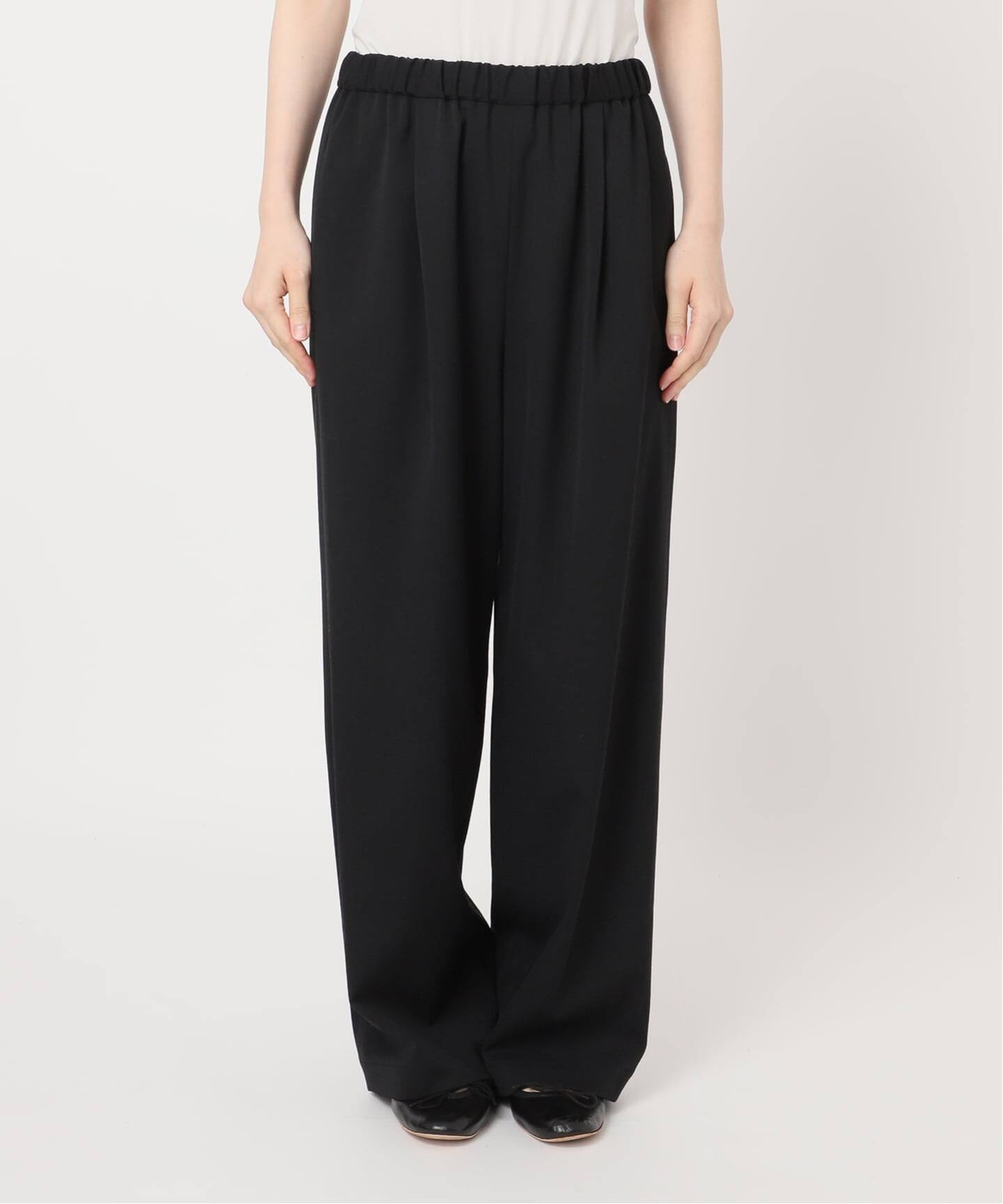 ≪手洗い可≫TWギャバリラックスパンツ（スラックス）｜FRAMeWORK