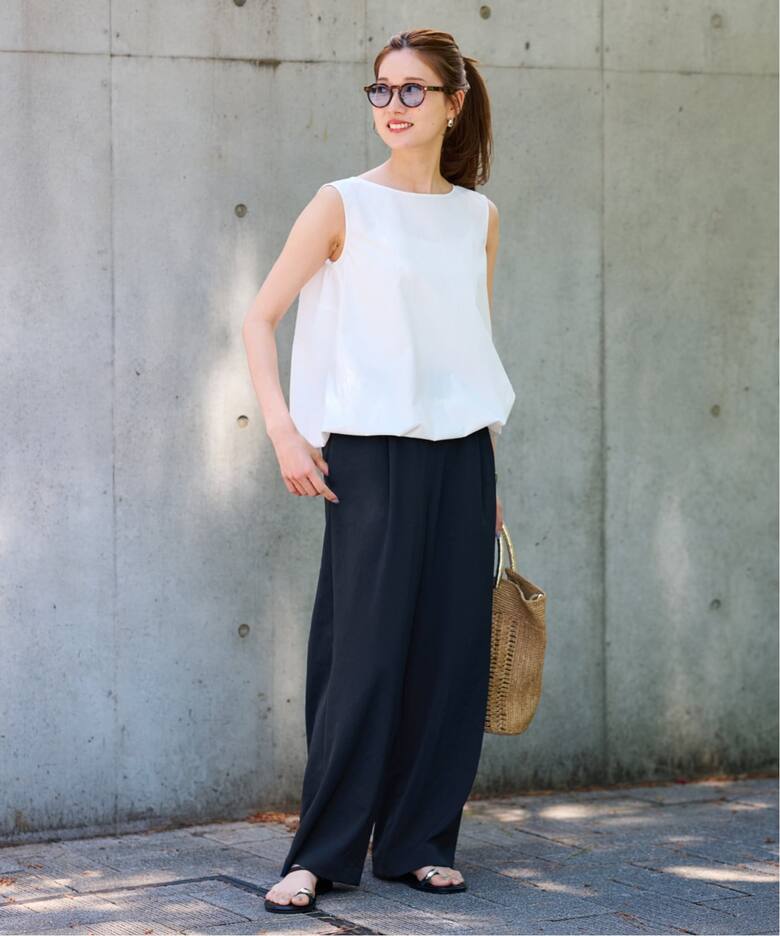 ≪追加≫ 手洗い可 / ポリエステルツイルリラックスパンツ（その他  