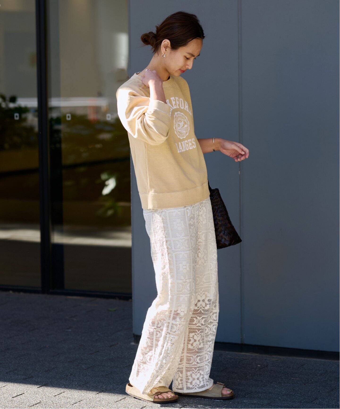 コットンレースパンツ（その他パンツ）｜FRAMeWORK（フレームワーク