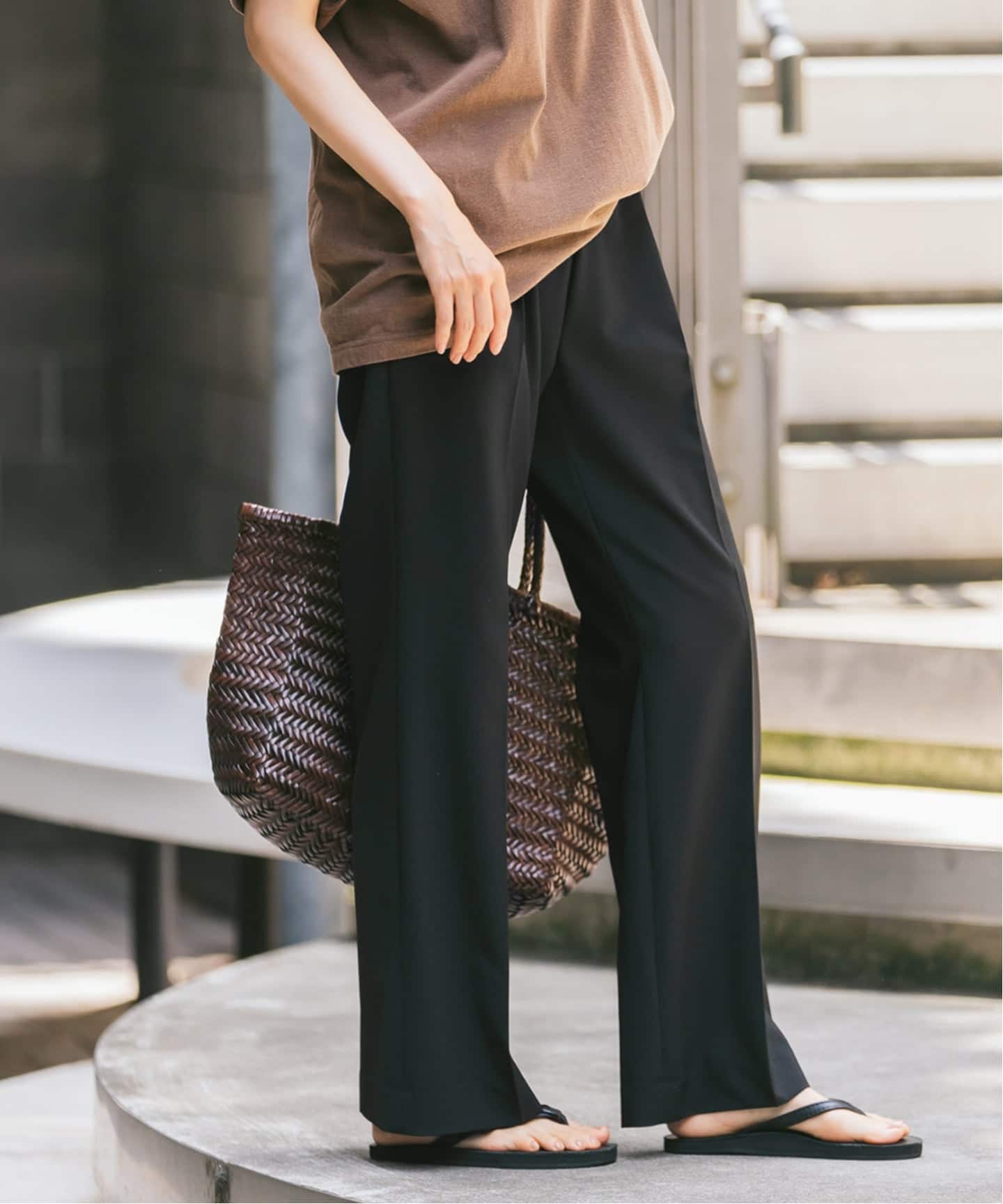 ≪洗濯機洗い可能≫ウォッシャブルイージースラックス（スラックス