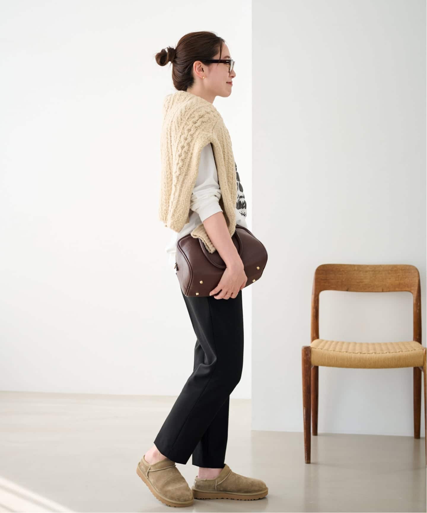 ≪追加予約≫T/R両面起毛パンツ（スラックス）｜FRAMeWORK