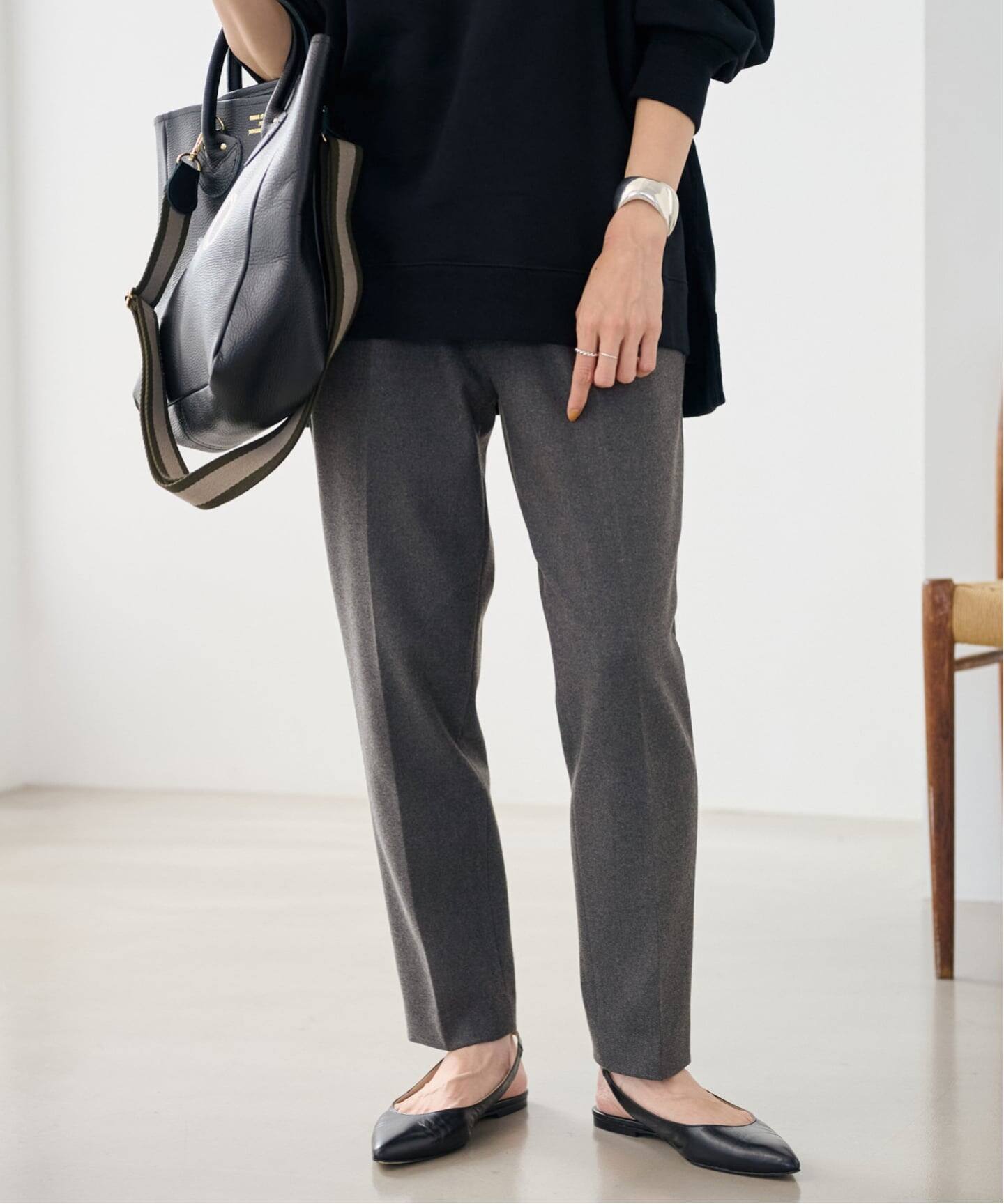 ≪追加≫T/R両面起毛パンツ（スラックス）｜FRAMeWORK（フレームワーク