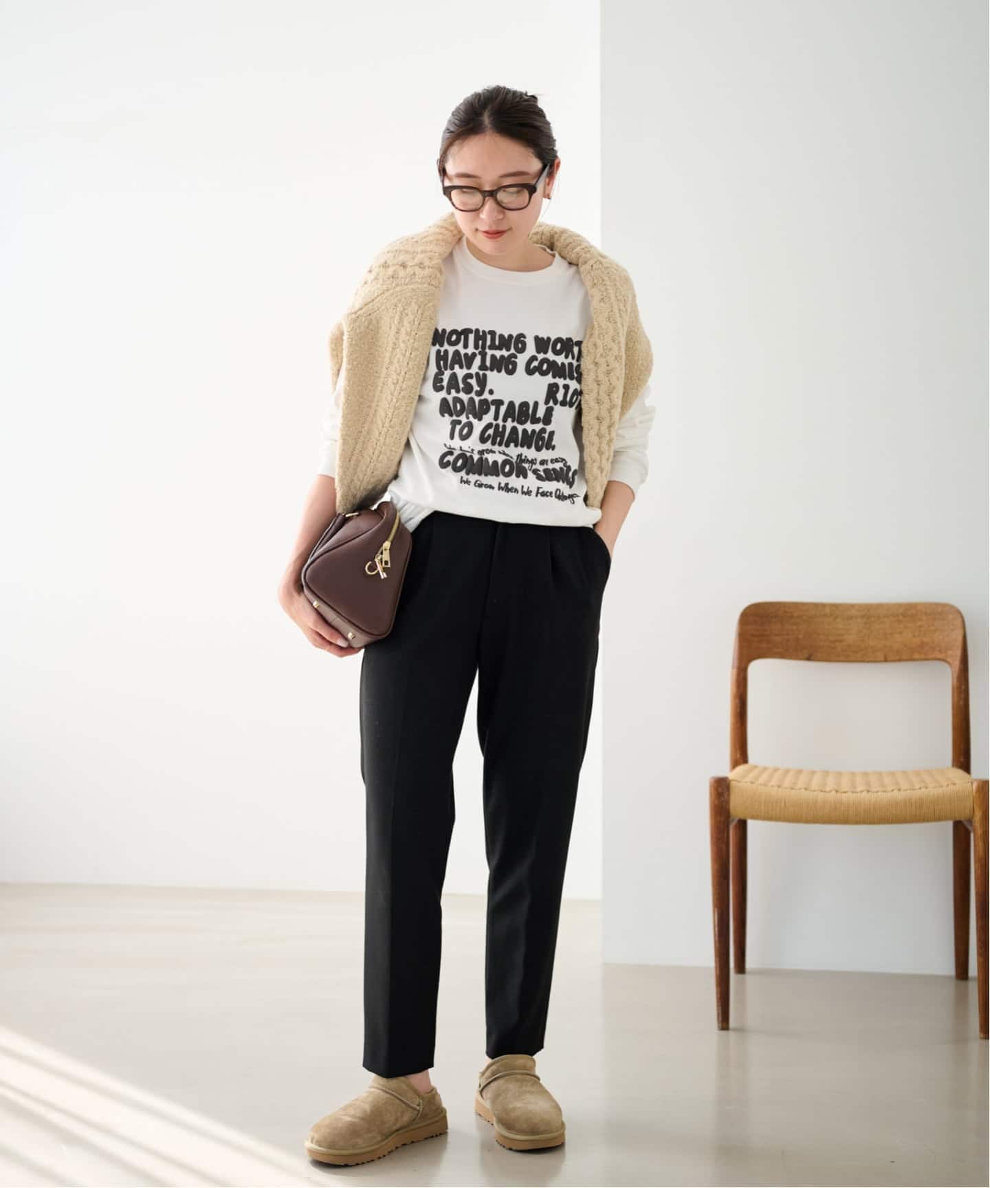 ≪追加≫T/R両面起毛パンツ 2（スラックス）｜FRAMeWORK（フレーム