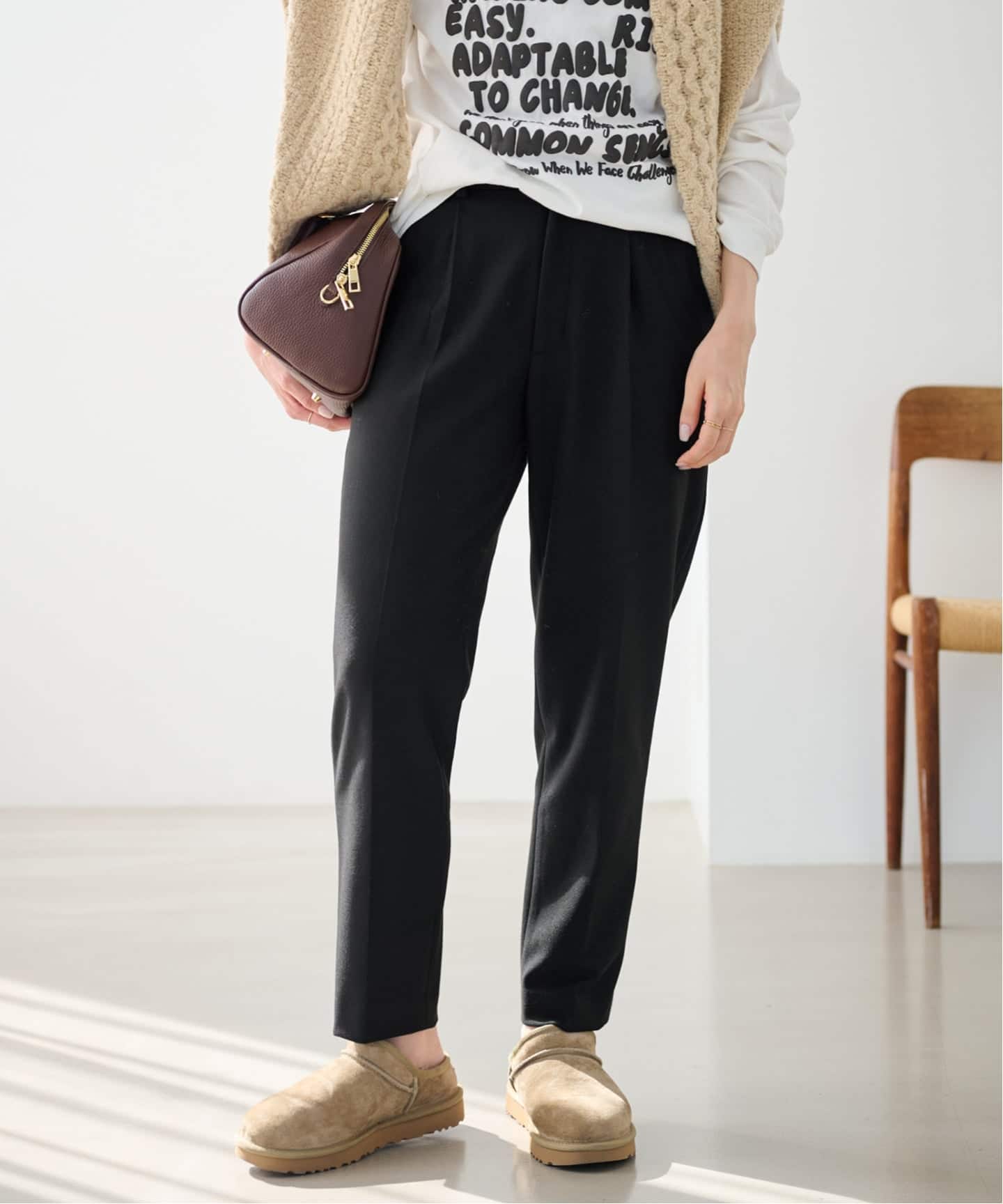 ≪追加≫T/R両面起毛パンツ 2（スラックス）｜FRAMeWORK（フレーム