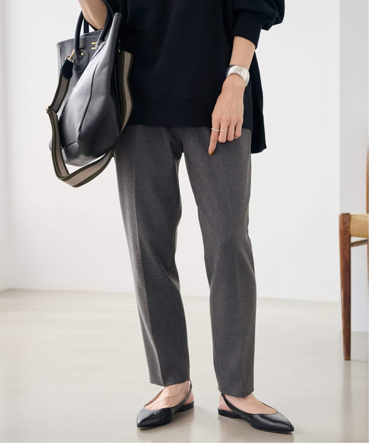 ≪追加≫T/R両面起毛パンツ 2（スラックス）｜FRAMeWORK（フレーム