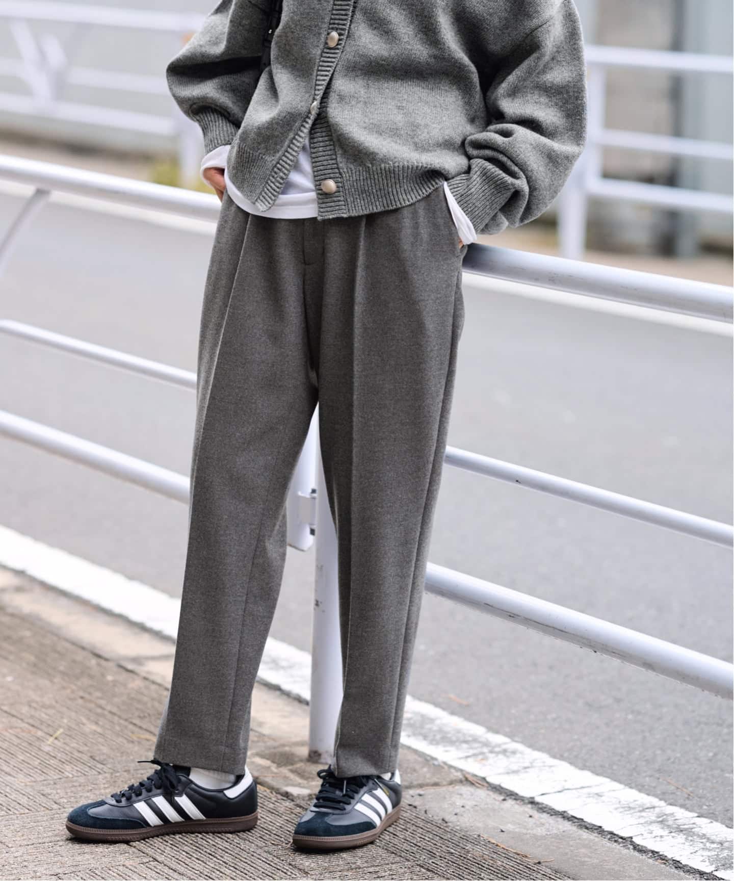 ≪追加≫T/R両面起毛パンツ 3（スラックス）｜FRAMeWORK（フレーム