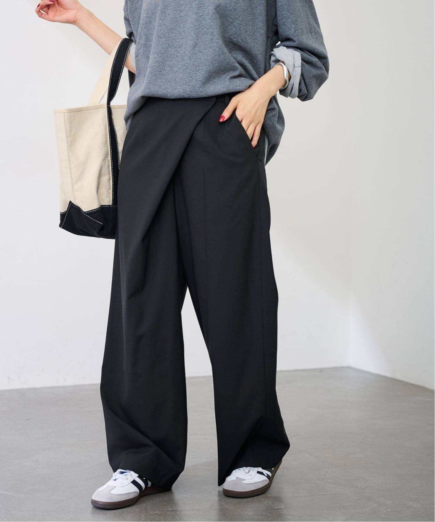 TWラップパンツ（スラックス）｜FRAMeWORK（フレームワーク）の通販